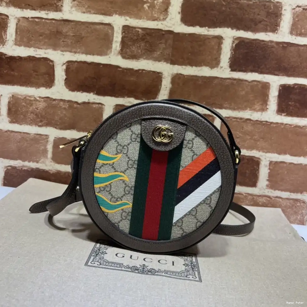 Hyper Peter G Round GUCCI shoulder bag with Double 0617